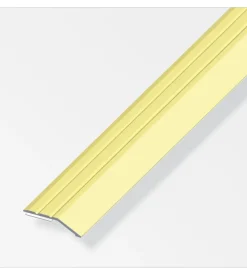 Profilo di compensazione 34x8 alluminio ottonato - 1 metro.