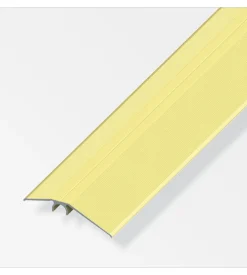 Profilo di compensazione livello alluminio ottone 56mm - 1 metro.