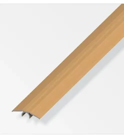 Profilo di compensazione alluminio faggio 33mm - 1 metro.