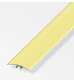 Profilo di raccordo alluminio ottonato 46mm - 2 metri.