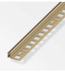 Profilo di supporto 13,5-16, pvc caramello - 2 metri.