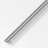 Profilo guida 6x15.9x6 alluminio arg - 1 metro.