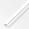Profilo h 3.5 pvc bianco - 1 metro.