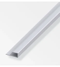 Profilo per bordi 7 alluminio arg - 2 metri.