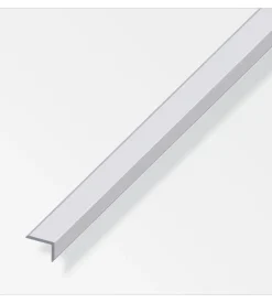Profilo protezione spigolo alluminio arg 19x8x1,6   1 metro.