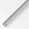 Profilo u 10x13.5 alluminio arg - 2 metri.