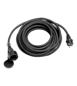 Prolunga elettrica schuko/schuko brunner 25 m / 3x2,5 mm²