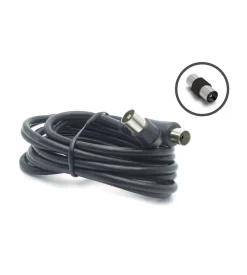 Prolunga tv 1.5 mt m/f 9.52 mm. nera