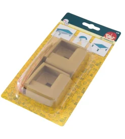 Proteggi angoli marrone - 4 pz.