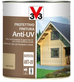Protettivo e finitura a solvente anti uv, incolore - 0,75 litri