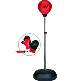Pugilato per bambini con asta regolabile modello punching ball pro sport, 120 - 145 cm
