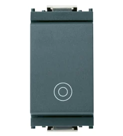 Pulsante 1p no 10a generico grigio - vimar.