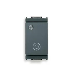 Pulsante 1pno 10a generico lum.so grigio - vimar.