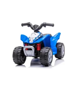Quad per bambini elettrico a batteria 6 volt, colore blu -  honda