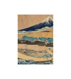 Quadro in legno "fuji", 47x67 cm