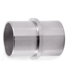 Raccordo lineare per corrimano in acciaio inox satinato