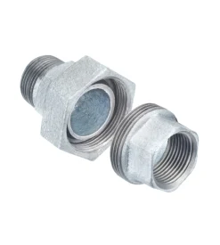 Raccordo zincato maschio - femmina 1/2"