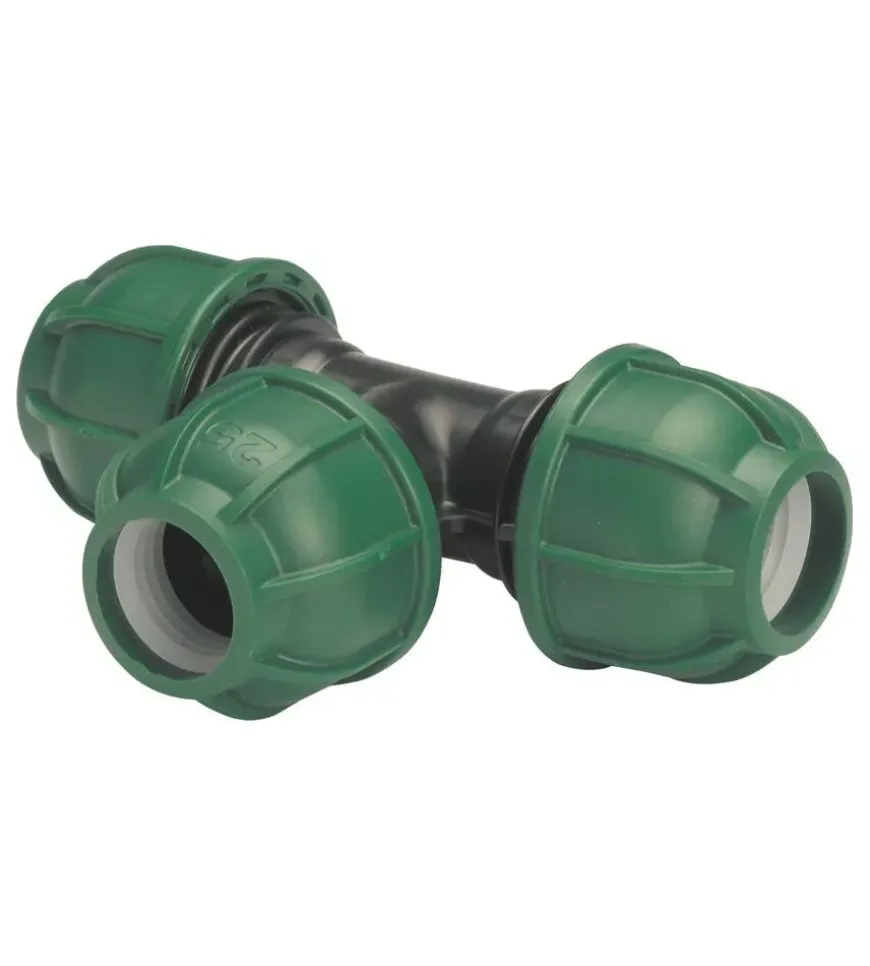 Raccordo/giunto a "t" per raccordare 3 tubi.