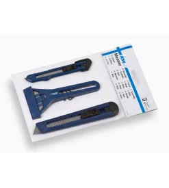 Raschietto + cutter set 3 pz