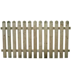 Recinto da giardino in legno di pino a lamelle 180x100h cm