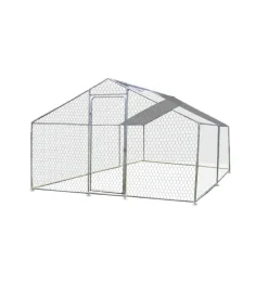 Recinto per animali habrita "enc 3040 25 gjm" in acciaio zincato 300x400x220 cm