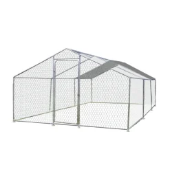 Recinto per animali habrita "enc 3060 32 gjm" in acciaio zincato 300x600x220 cm