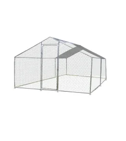 Recinto per animali habrita "enc 2030 25 gjm" in acciaio zincato 200x300x220 cm