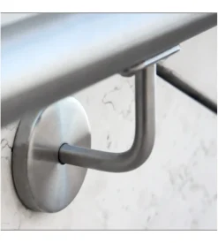 Reggicorrimano a parete in acciaio inox