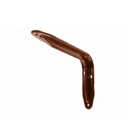 Reggimensola nervata modello "design" - 170 x 280 mm. - marrone