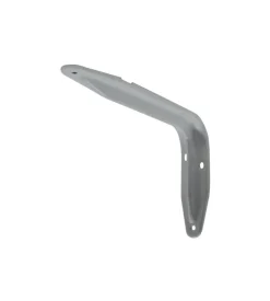 Reggimensola nervata modello "design" - 170 x 280 mm. - argento