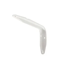 Reggimensola nervata modello "design" - 180 x 340 mm. - bianco