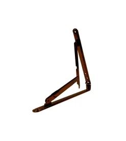 Reggimensola pieghevole - 200 x 200 mm. - marrone