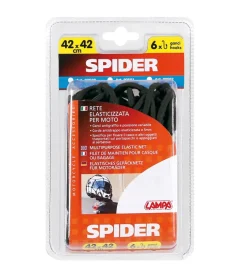 Rete elastica 42x42 portabagagli nera  90500