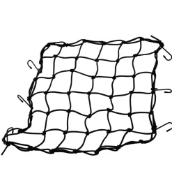 Rete elastica 42x42 portabagagli nera  90500