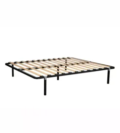 Rete matrimoniale con gambe in kit con 12 doghe 160x190 cm