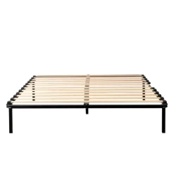 Rete matrimoniale con gambe in kit con 12 doghe 160x190 cm