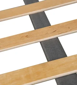 Rete matrimoniale con gambe in kit con 12 doghe 160x190 cm