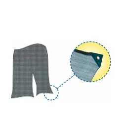 Rete olive antispina ama con angoli rinforzati e spacco verde 2 reti da 12x12 mt