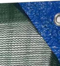 Rete olive antispina con lati rinforzati verde 8x50 metri