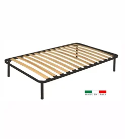 Rete una piazza e mezza somnus con 13 doghe in legno 120x190 cm