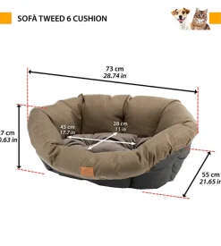 Ricambio cuscino per cuccia 