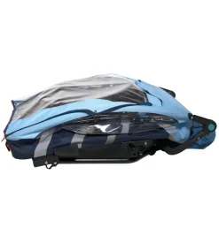 Rimorchio passeggino bici 2in1 azzurro - bellelli