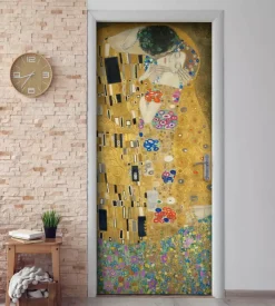 Rivestimento per porta in vinile fantasia "klimt", 210x83 cm