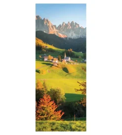 Rivestimento per porta in vinile fantasia "dolomiti", 210x83 cm