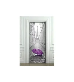 Rivestimento per porta torre eiffel, 83x210 cm