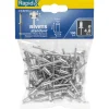 Rivetti diametro 4x12mm. alu in busta da 100 pezzi