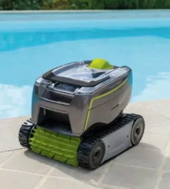Robot pulitore elettrico automatico per piscine gre "gt3220" 480 cm²