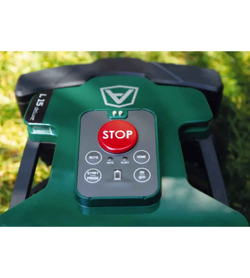 Robot tagliaerba ambrogio "l15 deluxe" area di taglio 600 mq