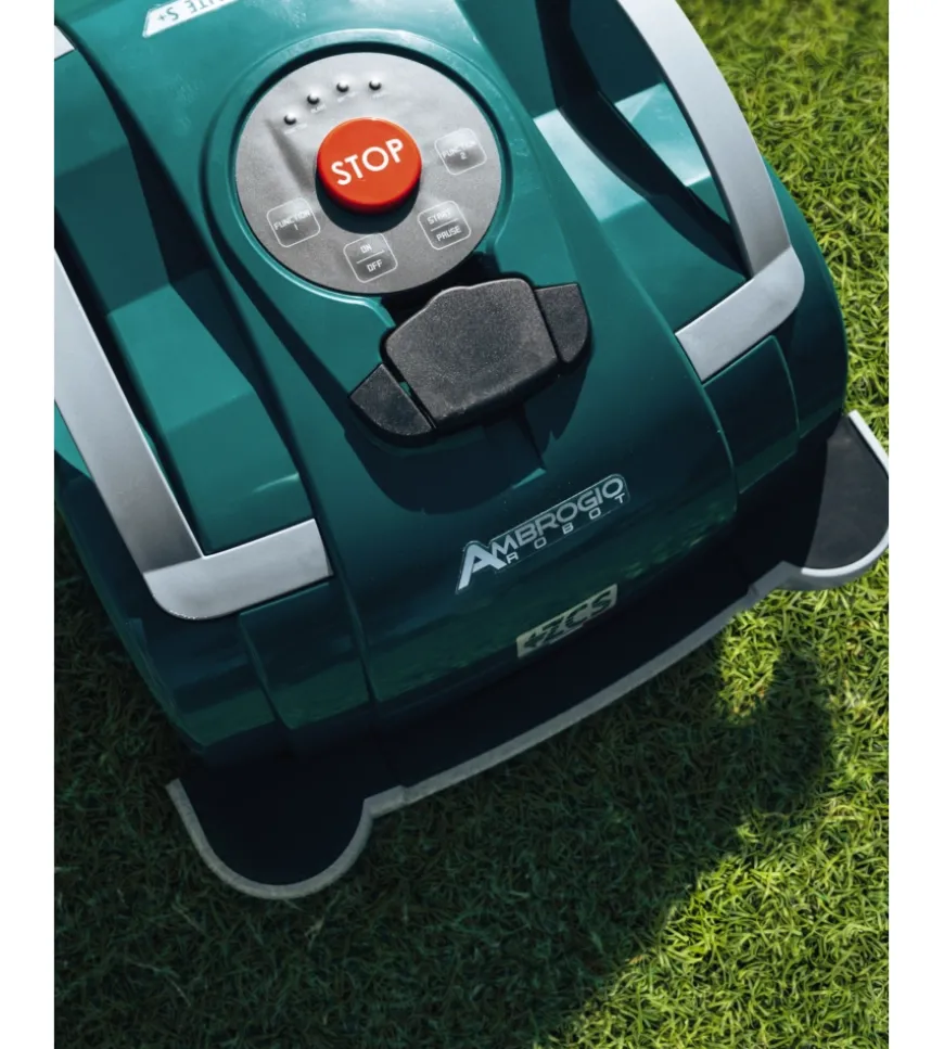 Robot tagliaerba senza filo perimetrale ambrogio l60 elite s+ area di taglio 400 mq