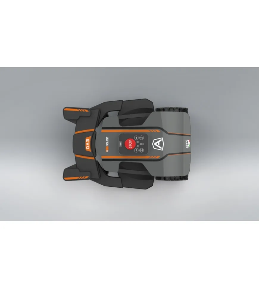 Robot tagliaerba senza filo perimetrale ambrogio zeta r evo area di taglio 1000 mq